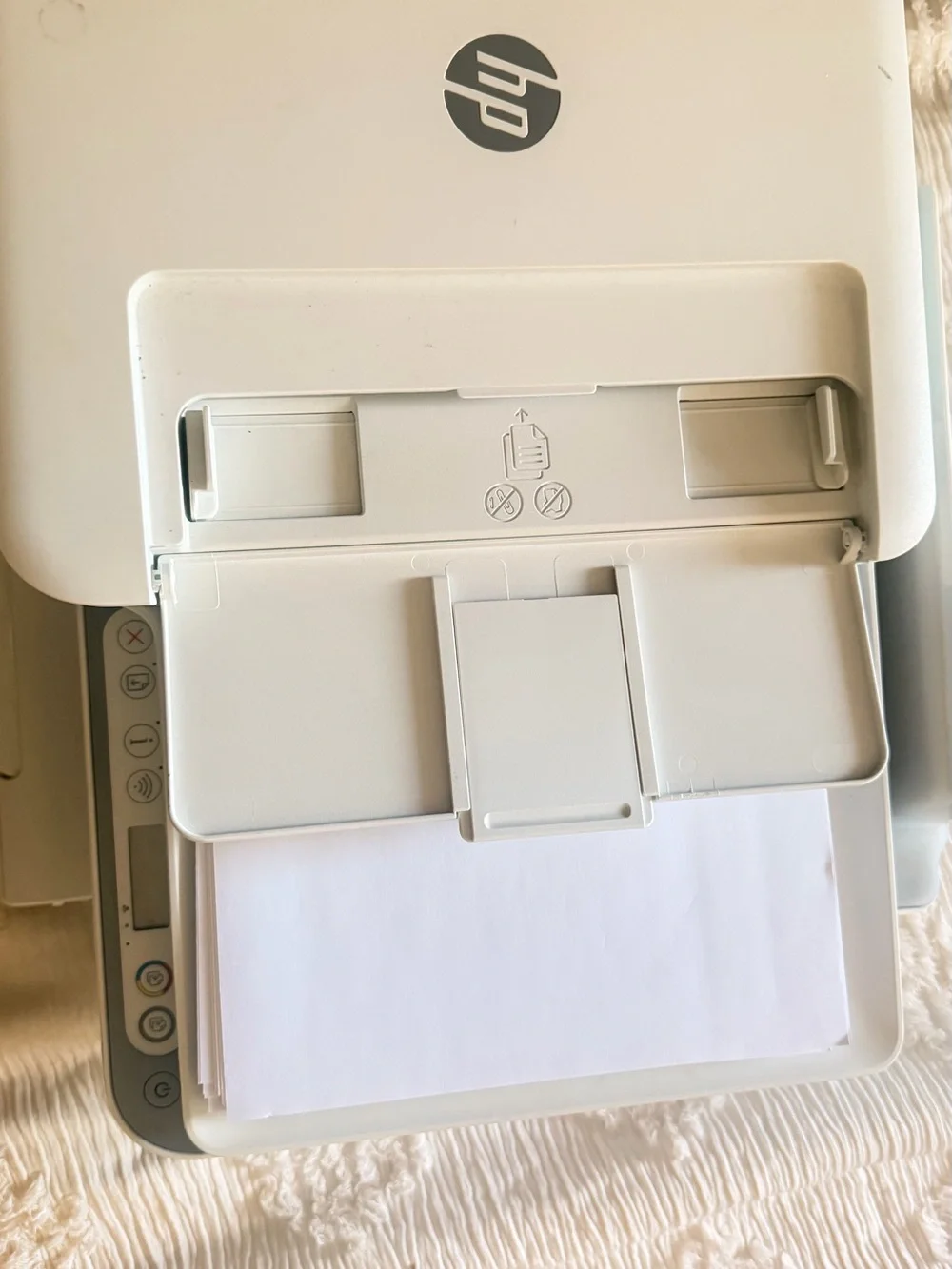 HP DeskJet All-in-One Printer in White